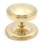 From The Anvil Polished Brass Art Deco Centre Door Knob