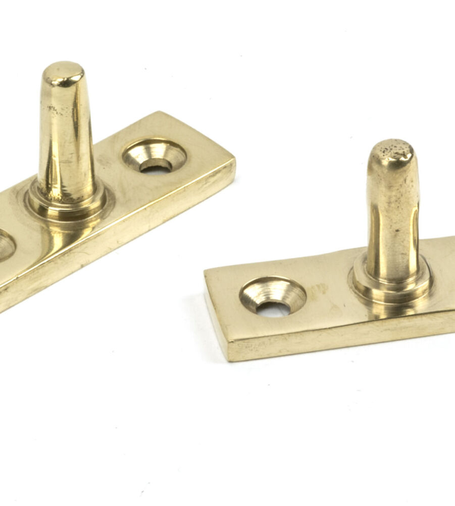 From The Anvil Polished Brass 12" Reeded Stay - Image 3