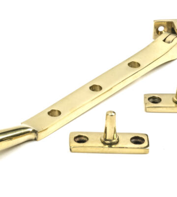 From The Anvil Polished Brass 8″ Newbury Stay