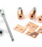 From The Anvil Polished Bronze Secure Stops (Pack of 4)