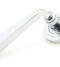 From The Anvil Polished Chrome Avon Round Lever on Rose Set (Art Deco) - Unsprung