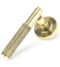 From The Anvil Aged Brass Brompton Lever on Rose Set (Beehive) - Unsprung