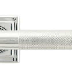 From The Anvil Polished Chrome Brompton Lever on Rose Set (Square) - Unsprung - Image 2