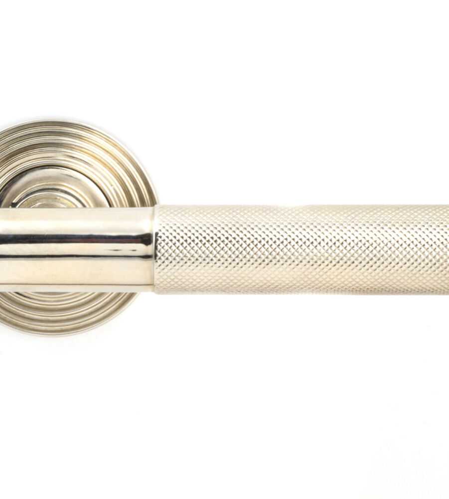 From The Anvil Polished Nickel Brompton Lever on Rose Set (Beehive) - Unsprung - Image 2