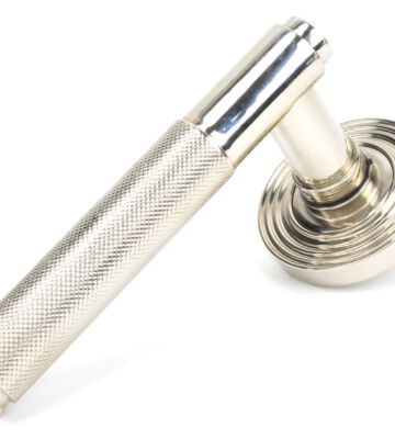 From The Anvil Polished Nickel Brompton Lever on Rose Set (Beehive) – Unsprung