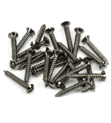 From The Anvil Dark Stainless Steel 6×1″ CSK Raised Head Screws (25)