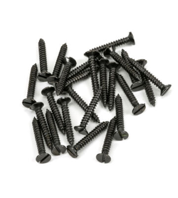 From The Anvil Dark Stainless Steel 10×1Â¼” Countersunk Screws (25)