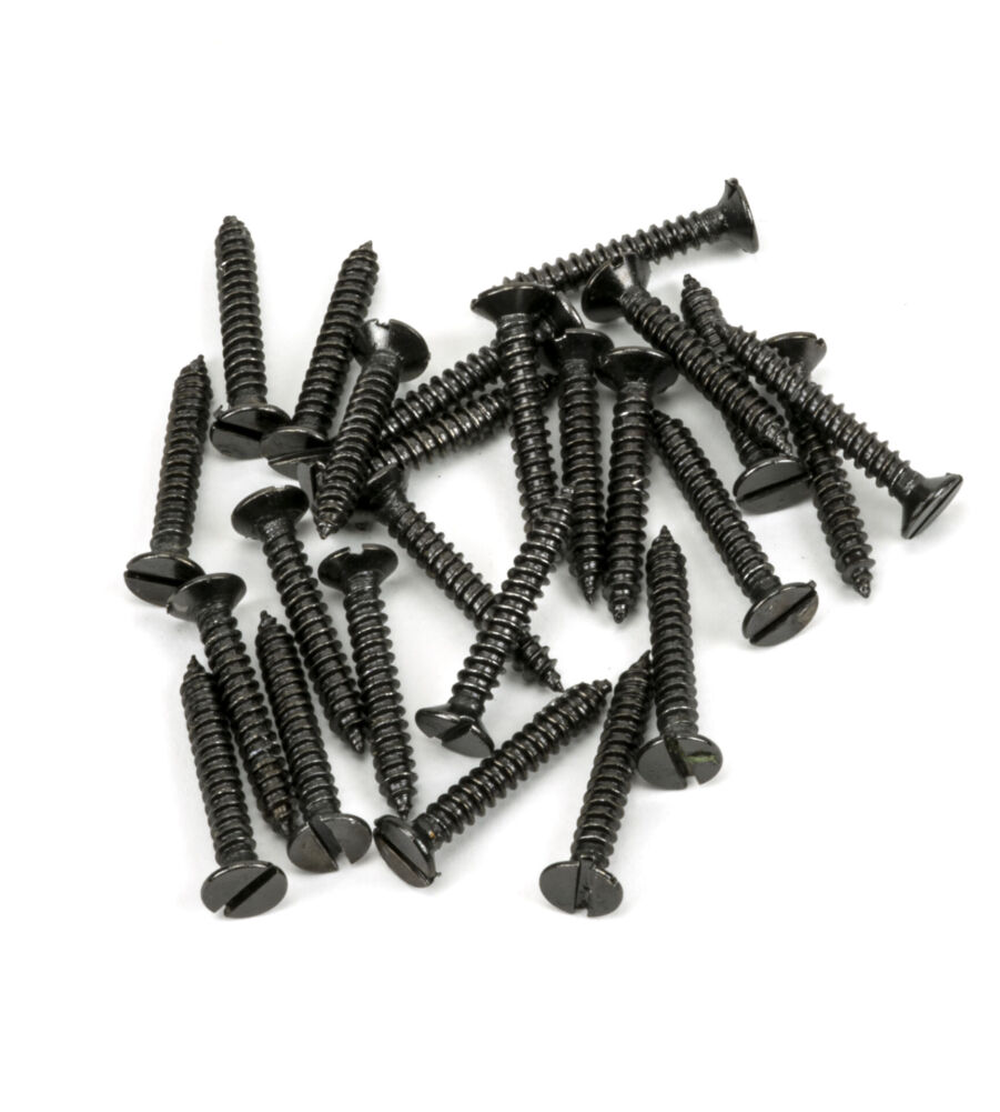 From The Anvil Dark Stainless Steel 10x1Â¼" Countersunk Screws (25)
