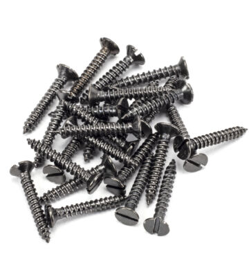 From The Anvil Dark Stainless Steel 4xÂ¾” Countersunk Screws (25)