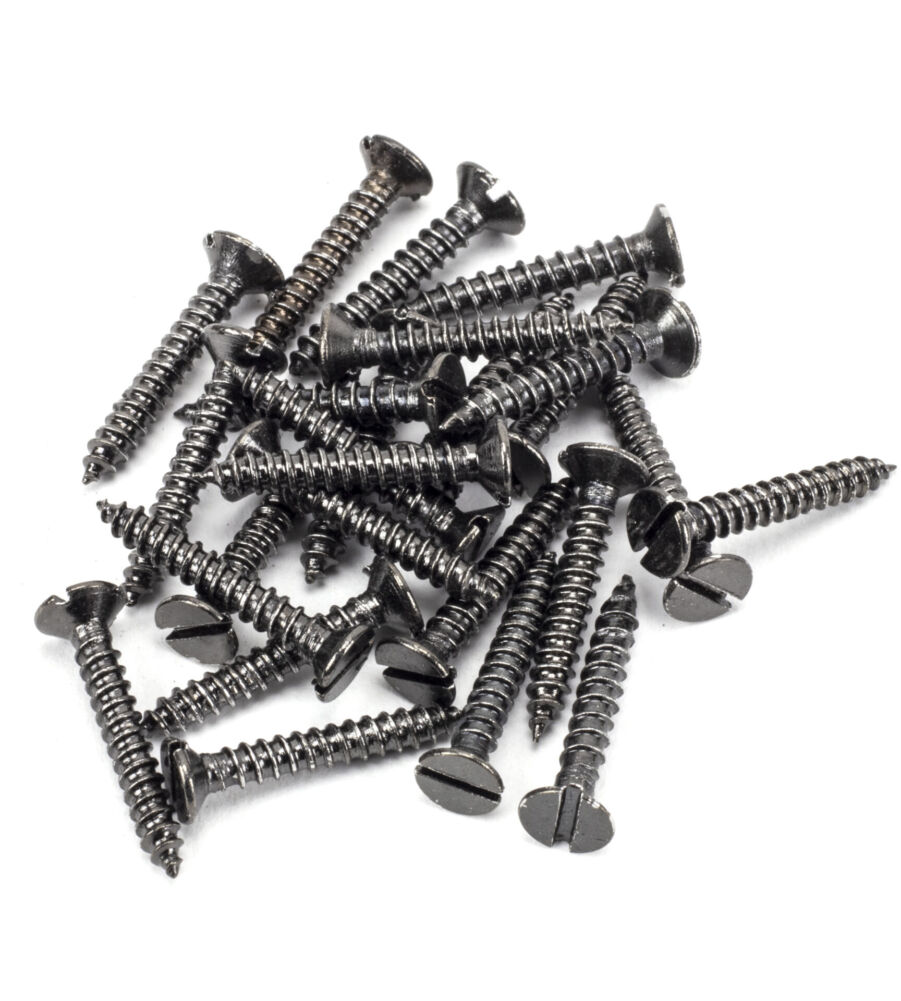 From The Anvil Dark Stainless Steel 4xÂ¾" Countersunk Screws (25)