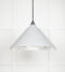 From The Anvil Hammered Nickel Hockley Pendant in Flock