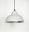 From The Anvil Hammered Nickel Harborne Pendant in Flock