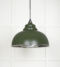 From The Anvil Hammered Nickel Harborne Pendant in Heath
