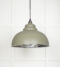 From The Anvil Hammered Nickel Harborne Pendant in Tump