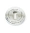 From The Anvil Polished Chrome Round Escutcheon (Art Deco)