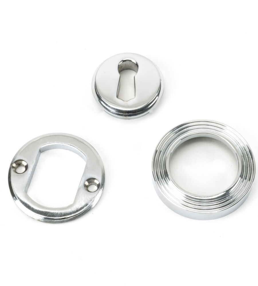 From The Anvil Polished Chrome Round Escutcheon (Beehive) - Image 4