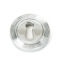 From The Anvil Polished Chrome Round Escutcheon (Beehive)