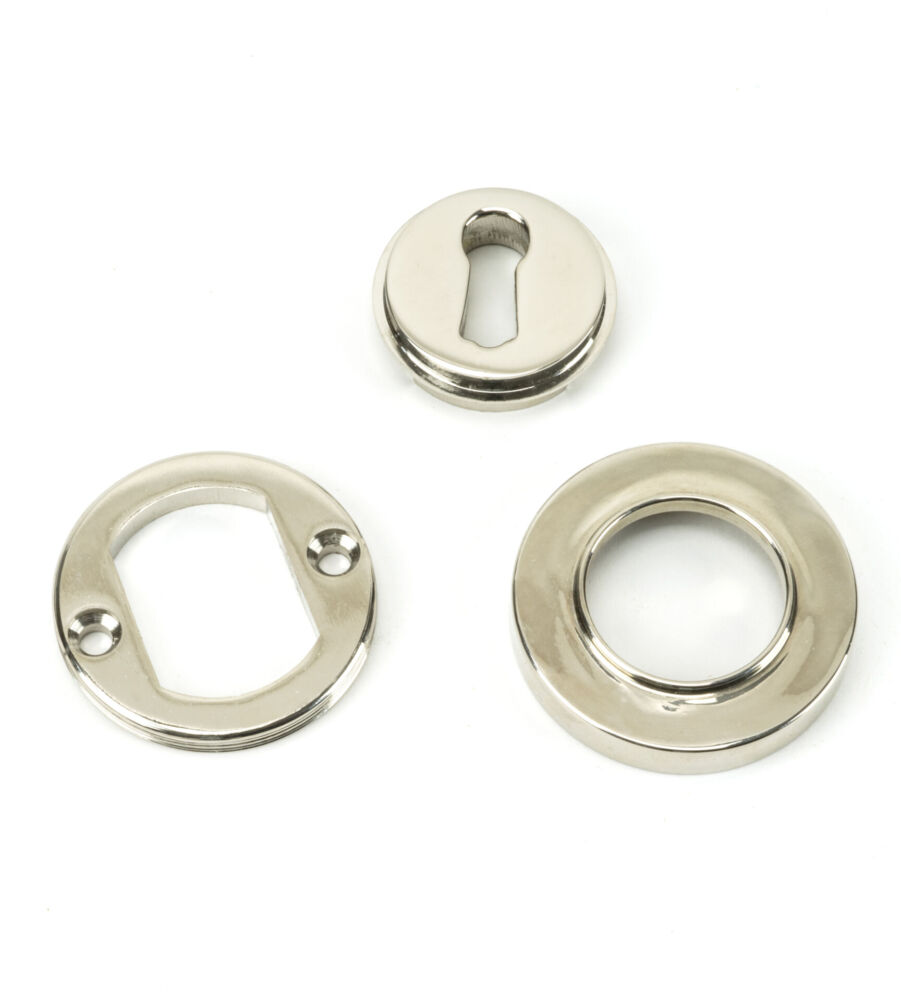 From The Anvil Polished Nickel Round Escutcheon (Plain) - Image 4