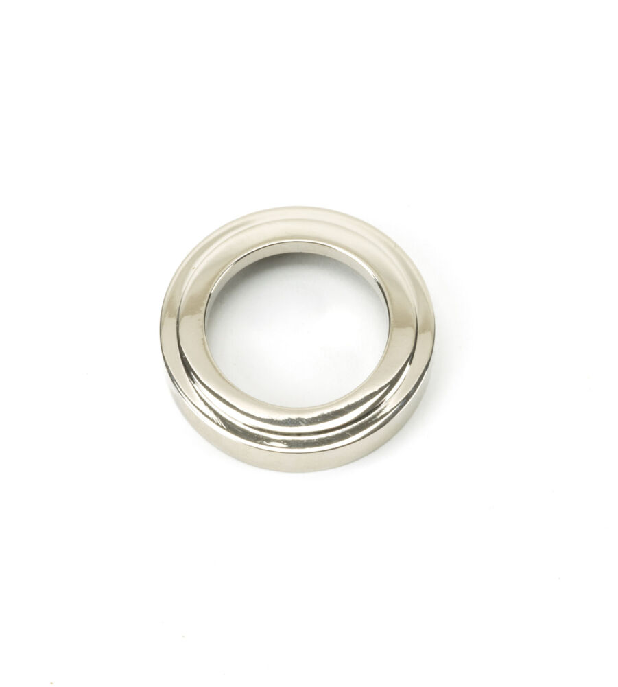 From The Anvil Polished Nickel Round Escutcheon (Art Deco) - Image 3