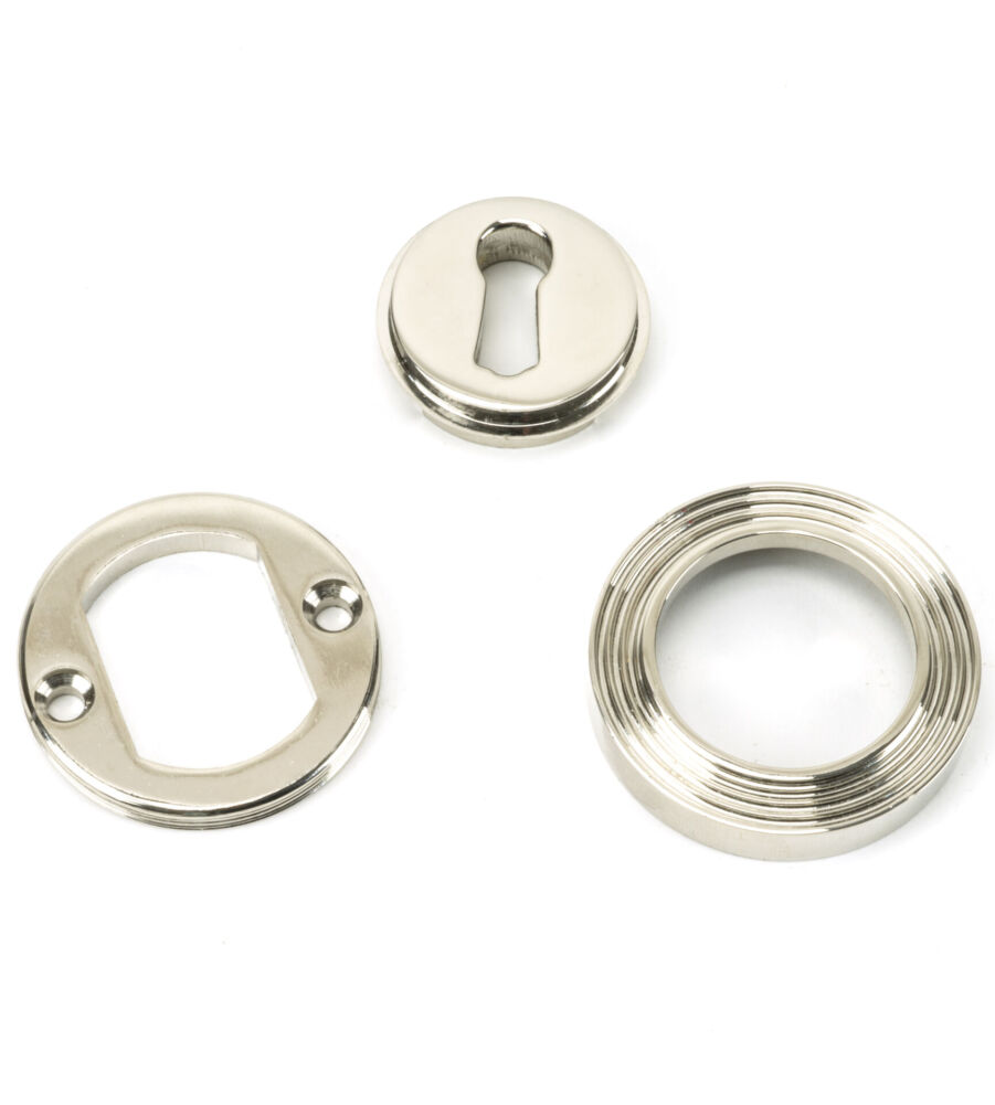 From The Anvil Polished Nickel Round Escutcheon (Beehive) - Image 4