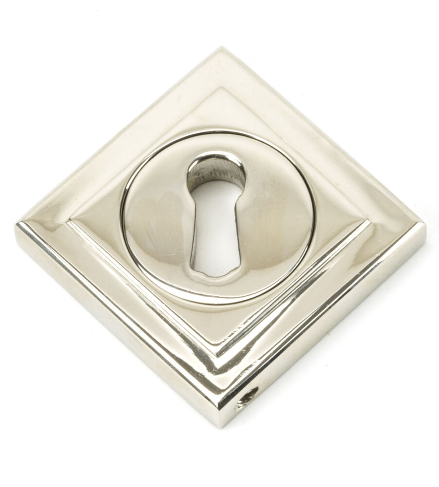 From The Anvil Polished Nickel Round Escutcheon (Square) - Image 3