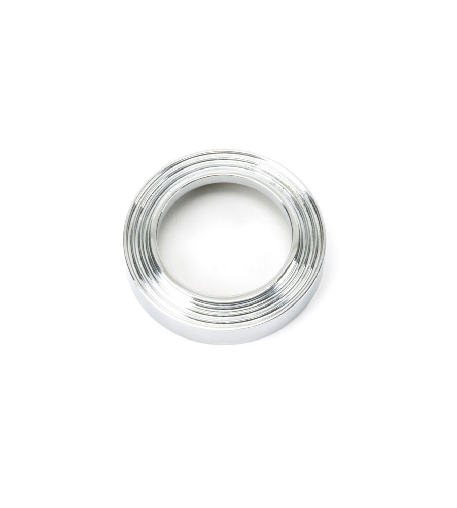 From The Anvil Polished Chrome Round Euro Escutcheon (Beehive) - Image 3