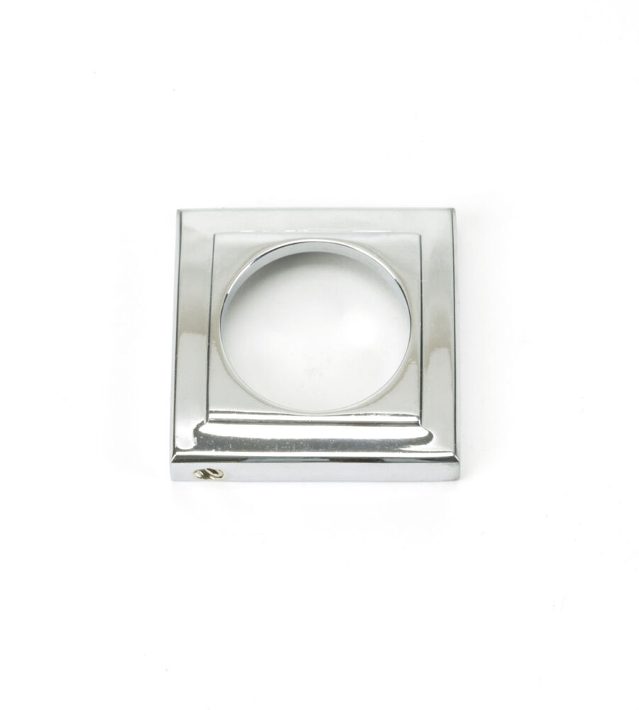 From The Anvil Polished Chrome Round Euro Escutcheon (Square) - Image 4