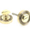From The Anvil Aged Brass Round Thumbturn Set (Beehive)