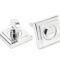 From The Anvil Polished Chrome Round Thumbturn Set (Square)