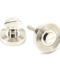 From The Anvil Polished Nickel Round Thumbturn Set (Beehive)