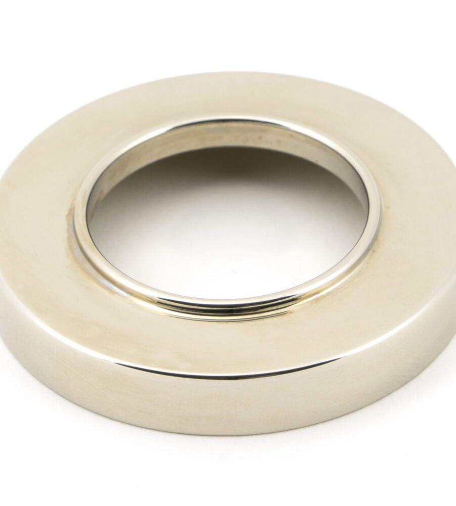 From The Anvil Polished Nickel Newbury Lever on Rose Set (Plain) - Image 4