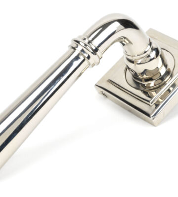 From The Anvil Polished Nickel Newbury Lever on Rose Set (Square)
