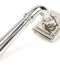From The Anvil Polished Nickel Newbury Lever on Rose Set (Square)