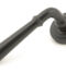 From The Anvil Aged Bronze Newbury Lever on Rose Set (Art Deco)