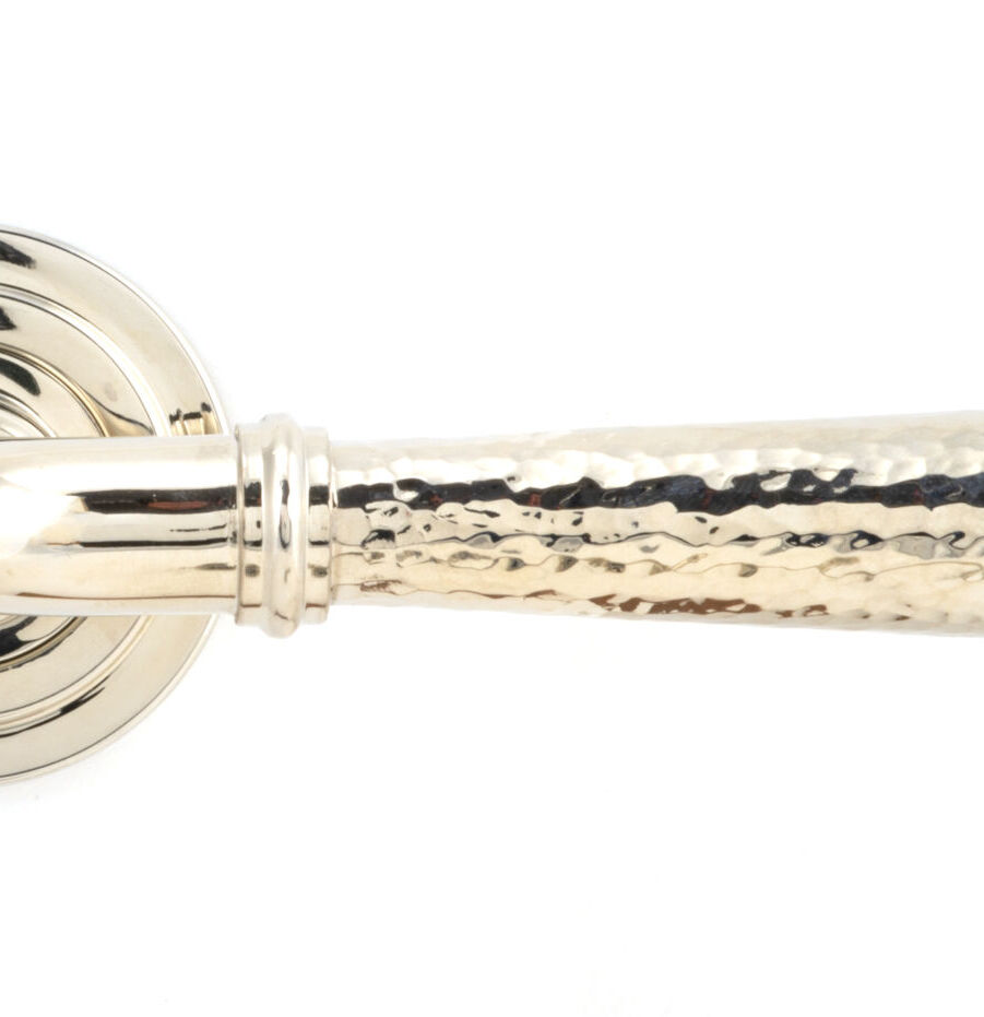 From The Anvil Pol. Nickel Hammered Newbury Lever on Rose Set (Art Deco) - Image 3