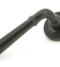 From The Anvil Aged Bronze Hammered Newbury Lever on Rose Set (Beehive)