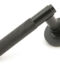 From The Anvil Aged Bronze Brompton Lever on Rose Set (Plain)