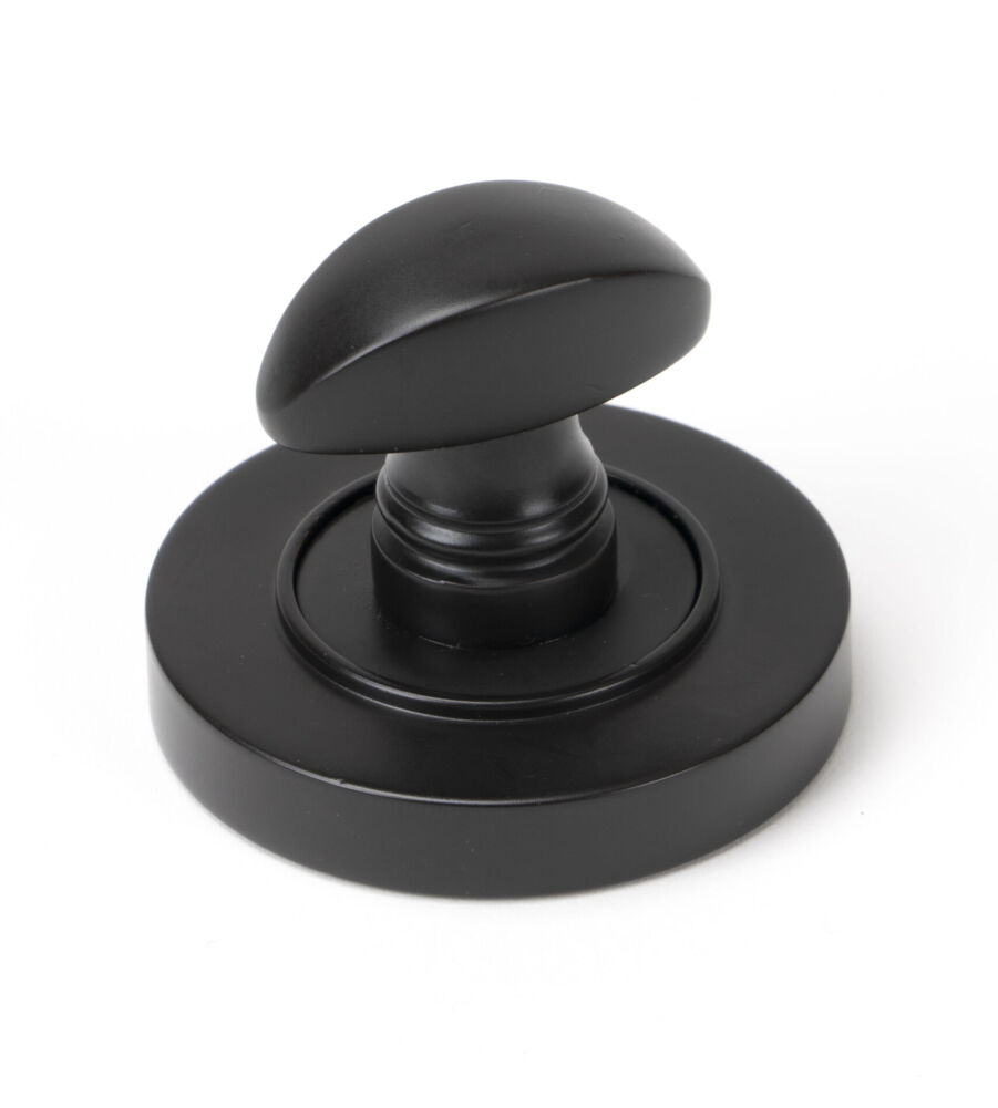 From The Anvil Aged Bronze Round Thumbturn Set (Plain) - Image 3