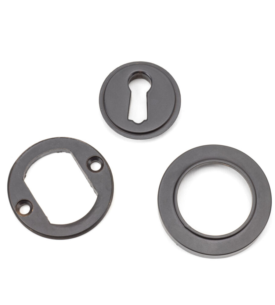 From The Anvil Aged Bronze Round Escutcheon (Plain) - Image 4