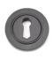 From The Anvil Aged Bronze Round Escutcheon (Plain)