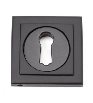 From The Anvil Aged Bronze Round Escutcheon (Square)