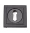 From The Anvil Aged Bronze Round Escutcheon (Square)