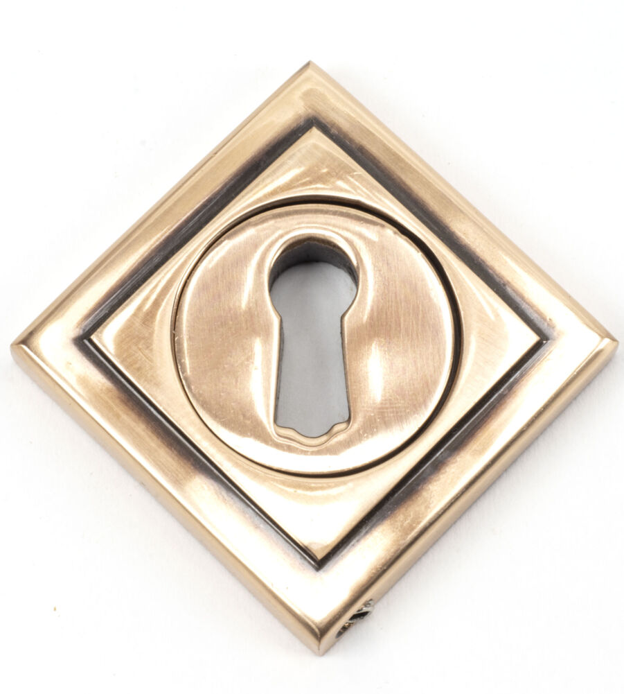 From The Anvil Polished Bronze Round Escutcheon (Square) - Image 3