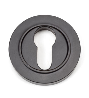 From The Anvil Aged Bronze Round Euro Escutcheon (Plain)