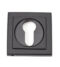 From The Anvil Aged Bronze Round Euro Escutcheon (Square)