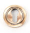 From The Anvil Polished Bronze Round Euro Escutcheon (Plain)