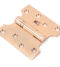 From The Anvil Polished Bronze 4" x 2" x 4"  Parliament Hinge (pair) ss
