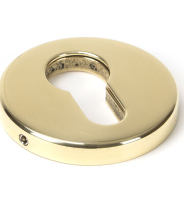 From The Anvil Polished Brass 52mm Regency Concealed Escutcheon