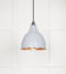 From The Anvil Hammered Copper Brindley Pendant in Birch