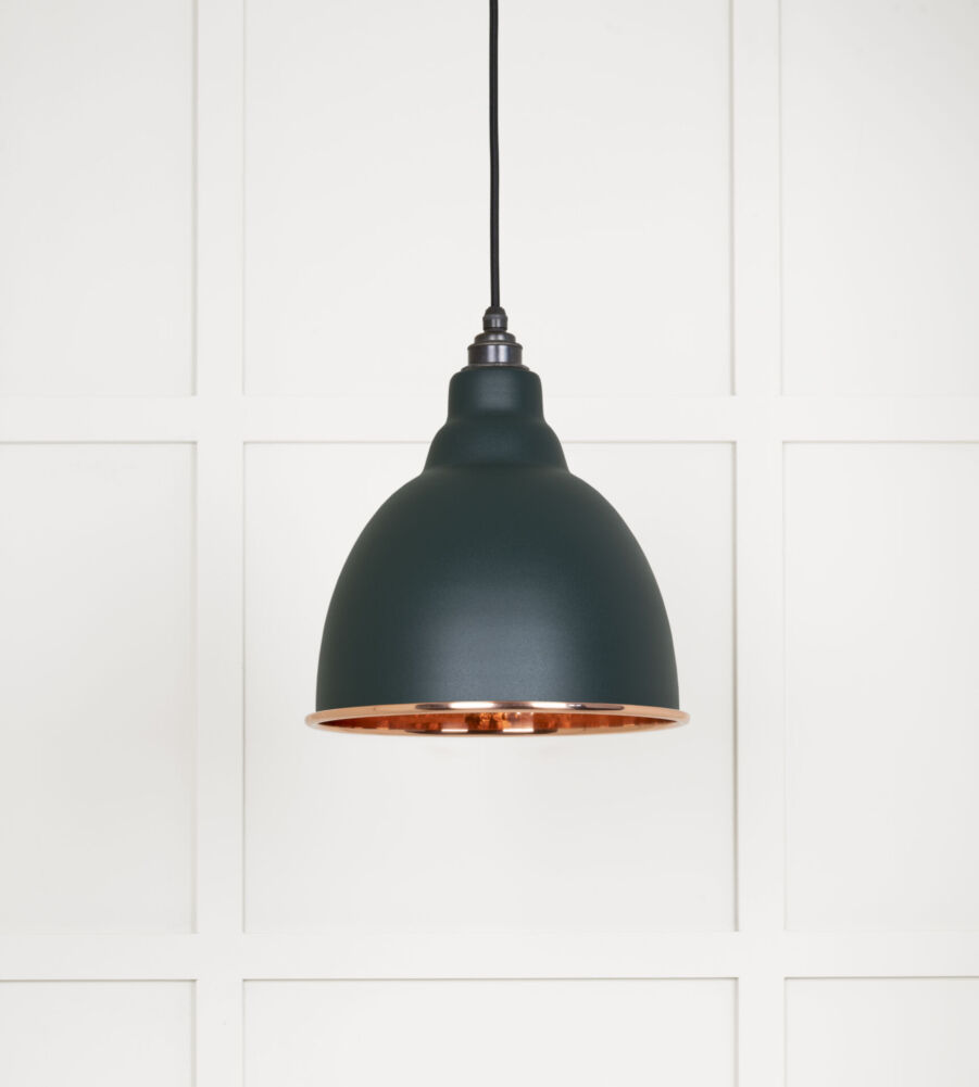 From The Anvil Hammered Copper Brindley Pendant in Dingle - Image 3